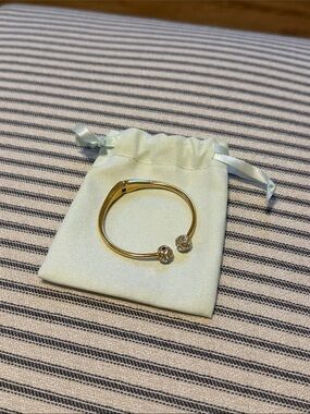 Kate Spade Cuff Bracelet with Crystal End Caps